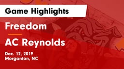 Freedom  vs AC Reynolds Game Highlights - Dec. 12, 2019