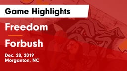 Freedom  vs Forbush  Game Highlights - Dec. 28, 2019