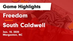 Freedom  vs South Caldwell  Game Highlights - Jan. 10, 2020