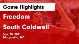 Freedom  vs South Caldwell  Game Highlights - Jan. 15, 2021