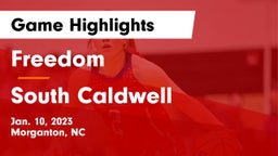 Freedom  vs South Caldwell  Game Highlights - Jan. 10, 2023