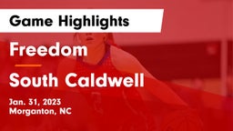 Freedom  vs South Caldwell  Game Highlights - Jan. 31, 2023