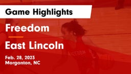 Freedom  vs East Lincoln  Game Highlights - Feb. 28, 2023