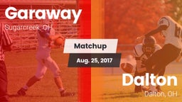 Matchup: Garaway  vs. Dalton  2017