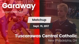 Matchup: Garaway Middle vs. Tuscarawas Central Catholic  2017