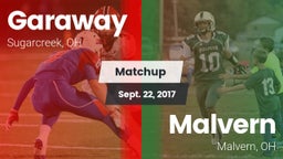 Matchup: Garaway  vs. Malvern  2017