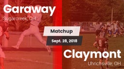 Matchup: Garaway  vs. Claymont  2018