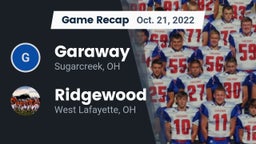 Recap: Garaway  vs. Ridgewood  2022