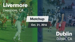 Matchup: Livermore High vs. Dublin  2016