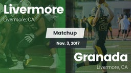 Matchup: Livermore High vs. Granada  2017