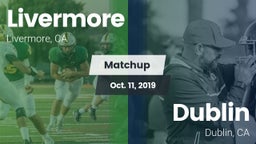 Matchup: Livermore High vs. Dublin  2019