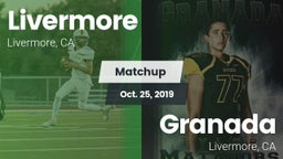 Matchup: Livermore High vs. Granada  2019