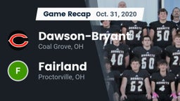 Recap: Dawson-Bryant  vs. Fairland  2020