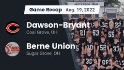 Recap: Dawson-Bryant  vs. Berne Union  2022