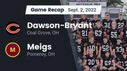 Recap: Dawson-Bryant  vs. Meigs  2022