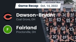 Recap: Dawson-Bryant  vs. Fairland  2022
