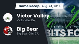 Recap: Victor Valley  vs. Big Bear  2019