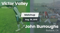Matchup: Victor Valley High vs. John Burroughs  2019