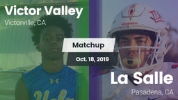 Matchup: Victor Valley High vs. La Salle  2019