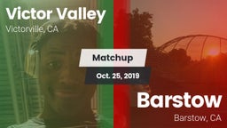 Matchup: Victor Valley High vs. Barstow  2019