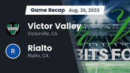 Recap: Victor Valley  vs. Rialto  2023