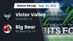 Recap: Victor Valley  vs. Big Bear  2023