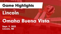 Lincoln  vs Omaha Buena Vista  Game Highlights - Sept. 9, 2023
