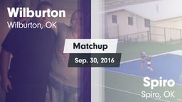 Matchup: Wilburton High vs. Spiro  2016