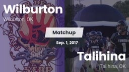 Matchup: Wilburton High vs. Talihina  2017
