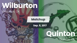 Matchup: Wilburton High vs. Quinton  2017