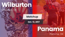 Matchup: Wilburton High vs. Panama  2017