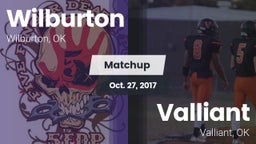Matchup: Wilburton High vs. Valliant  2017