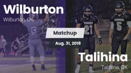 Matchup: Wilburton High vs. Talihina  2018