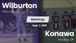 Matchup: Wilburton High vs. Konawa  2018