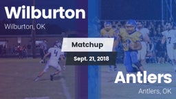 Matchup: Wilburton High vs. Antlers  2018
