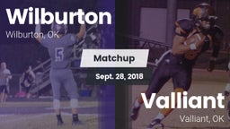 Matchup: Wilburton High vs. Valliant  2018