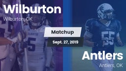 Matchup: Wilburton High vs. Antlers  2019