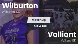 Matchup: Wilburton High vs. Valliant  2019