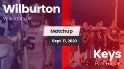 Matchup: Wilburton High vs. Keys  2020