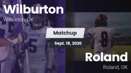 Matchup: Wilburton High vs. Roland  2020