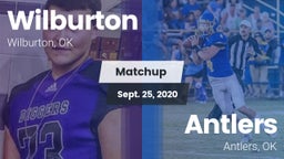 Matchup: Wilburton High vs. Antlers  2020