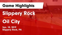 Slippery Rock  vs Oil City  Game Highlights - Jan. 10, 2019