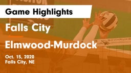 Falls City  vs Elmwood-Murdock  Game Highlights - Oct. 15, 2020