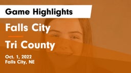 Falls City  vs Tri County  Game Highlights - Oct. 1, 2022