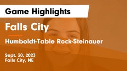 Falls City  vs Humboldt-Table Rock-Steinauer  Game Highlights - Sept. 30, 2023