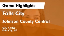 Falls City  vs Johnson County Central  Game Highlights - Oct. 9, 2023