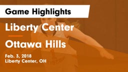 Liberty Center  vs Ottawa Hills  Game Highlights - Feb. 3, 2018