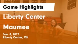 Liberty Center  vs Maumee  Game Highlights - Jan. 8, 2019