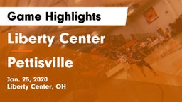 Liberty Center  vs Pettisville  Game Highlights - Jan. 25, 2020