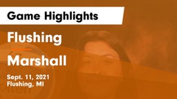 Flushing  vs Marshall  Game Highlights - Sept. 11, 2021